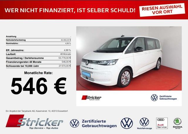 Volkswagen T7 Multivan Life 1.4TSI DSG eHybrid 546,-ohne An