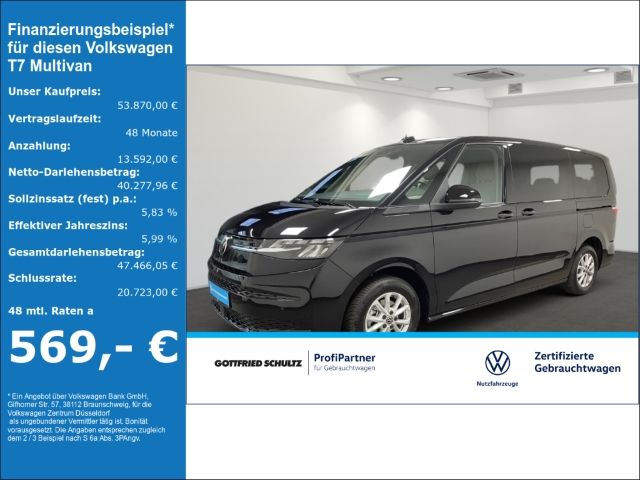 Volkswagen T7 Multivan 2.0 TDI DSG Life LR Anhängekupplung