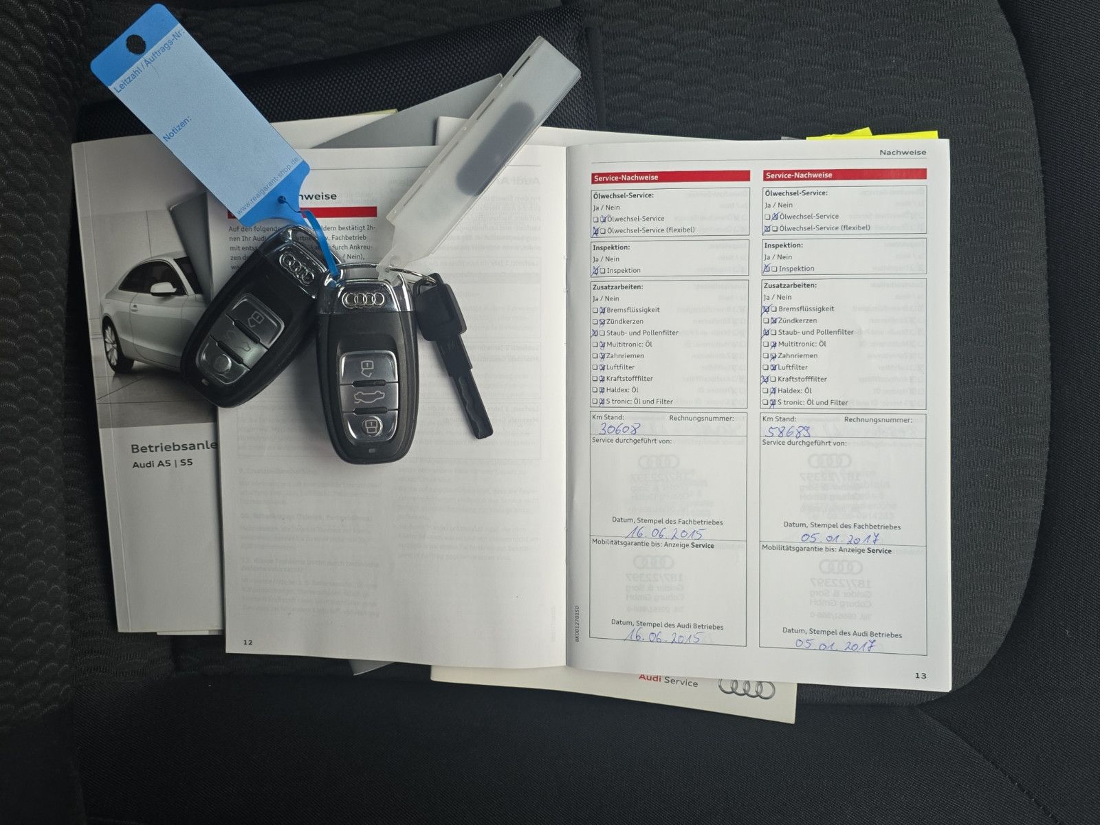 Fahrzeugabbildung Audi A5 Sportback 2.0 TDI S-LINE PDC+AHK+KLIMA