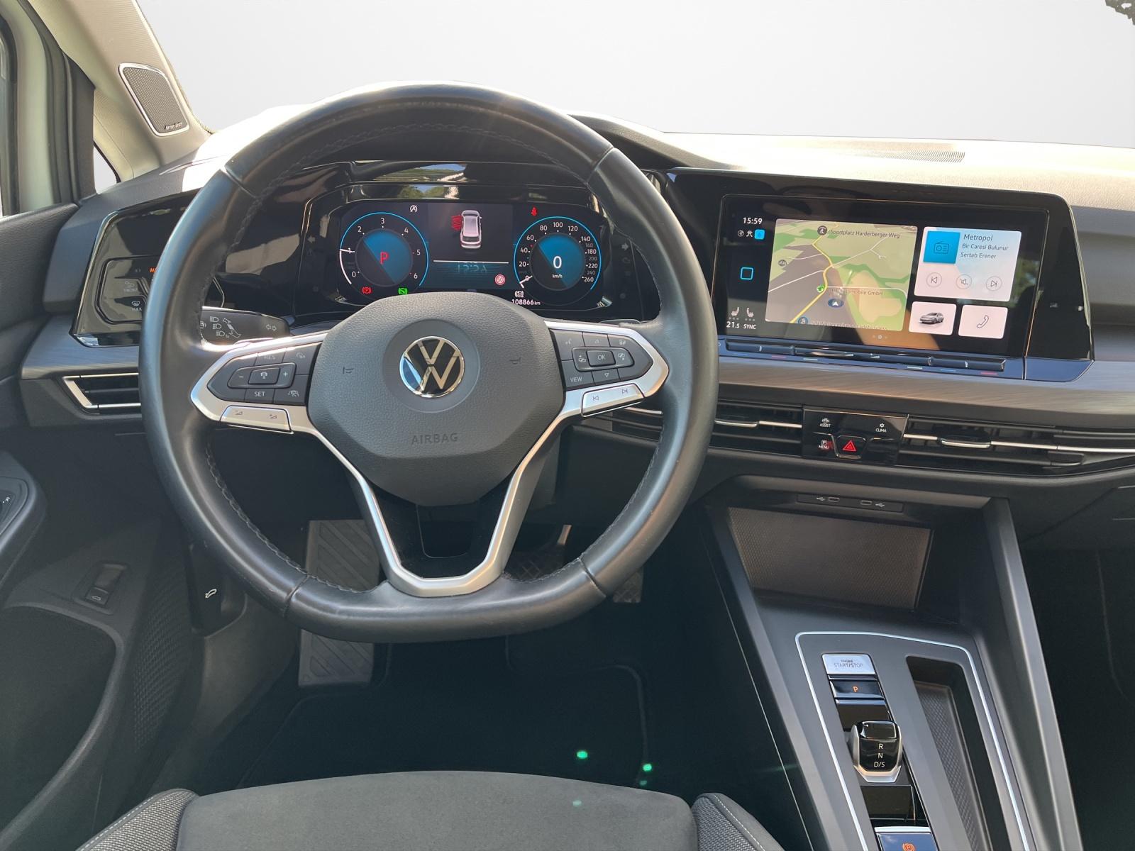Volkswagen Golf Variant 2.0 TDI DSG Style AHK Navi LED Kam, миниатюра 8