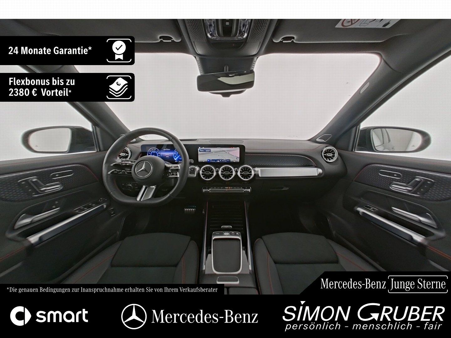 Fahrzeugabbildung Mercedes-Benz EQB 350 4M AMG Night Pano Burm Ambi HUD 360 ACC