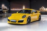 Porsche 911 4 Coupe*TECHART*SPORTABGAS*CHRONO*PDLS+*1-HD - Porsche: Gelb, 911
