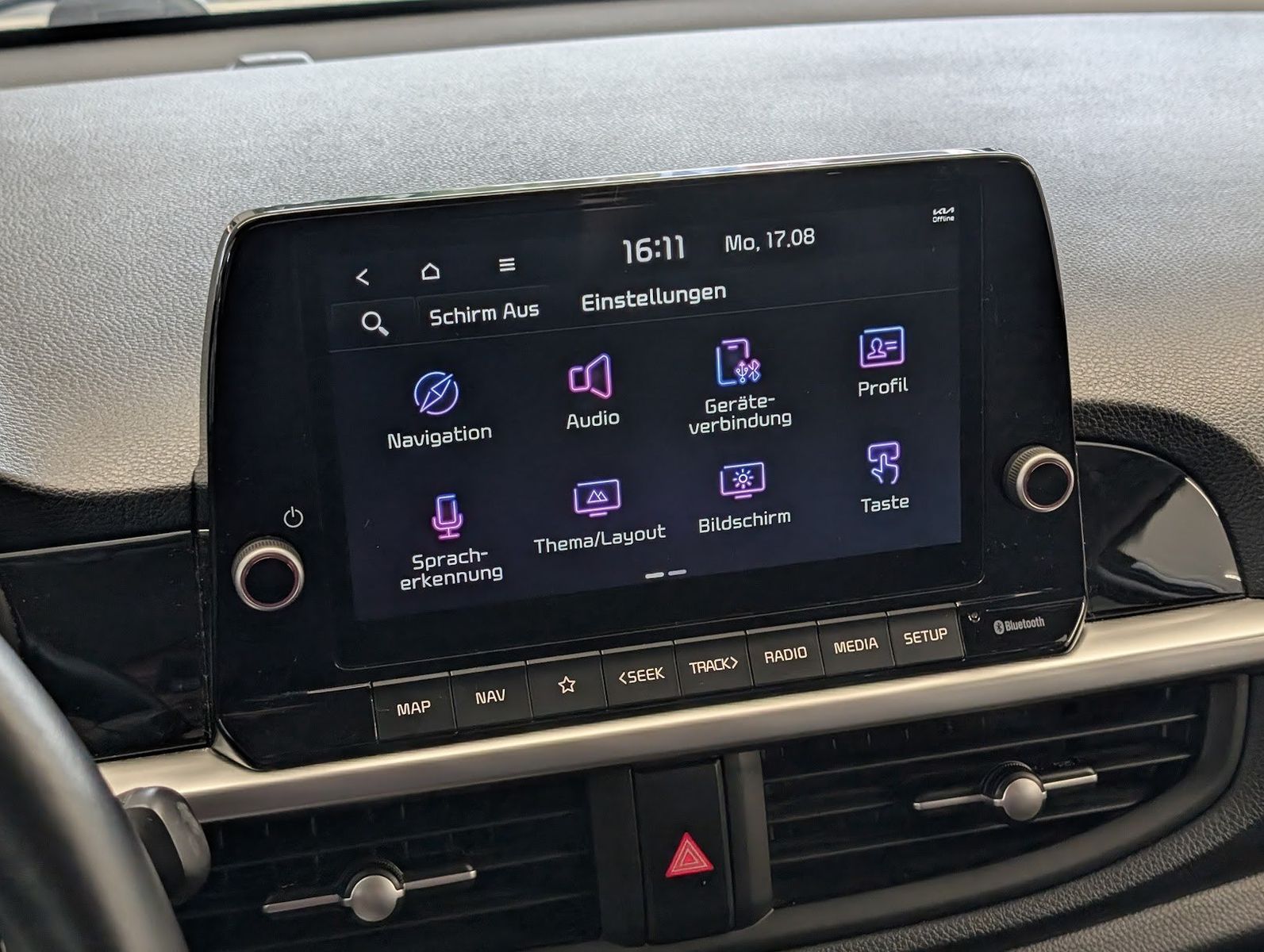 KIA Picanto 1.2 Vision Navi 14-Zoll Sitzheizung – Bild 24