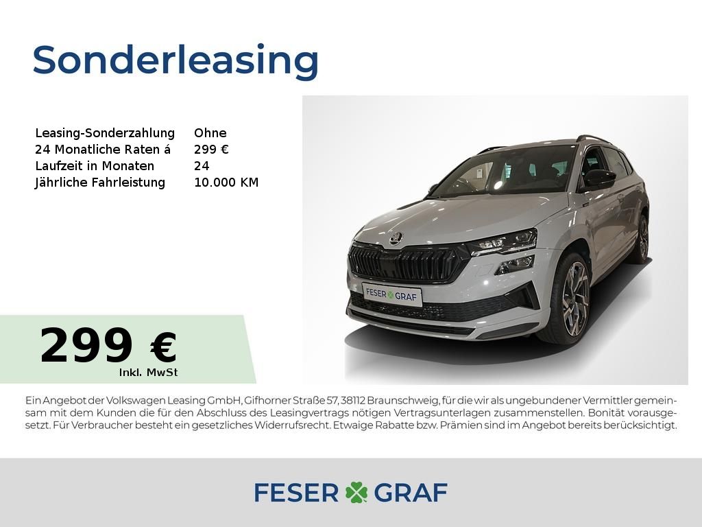 Skoda Karoq Sportline 2,0 TDI DSG - ACC,SHZ,LHZ,AHK