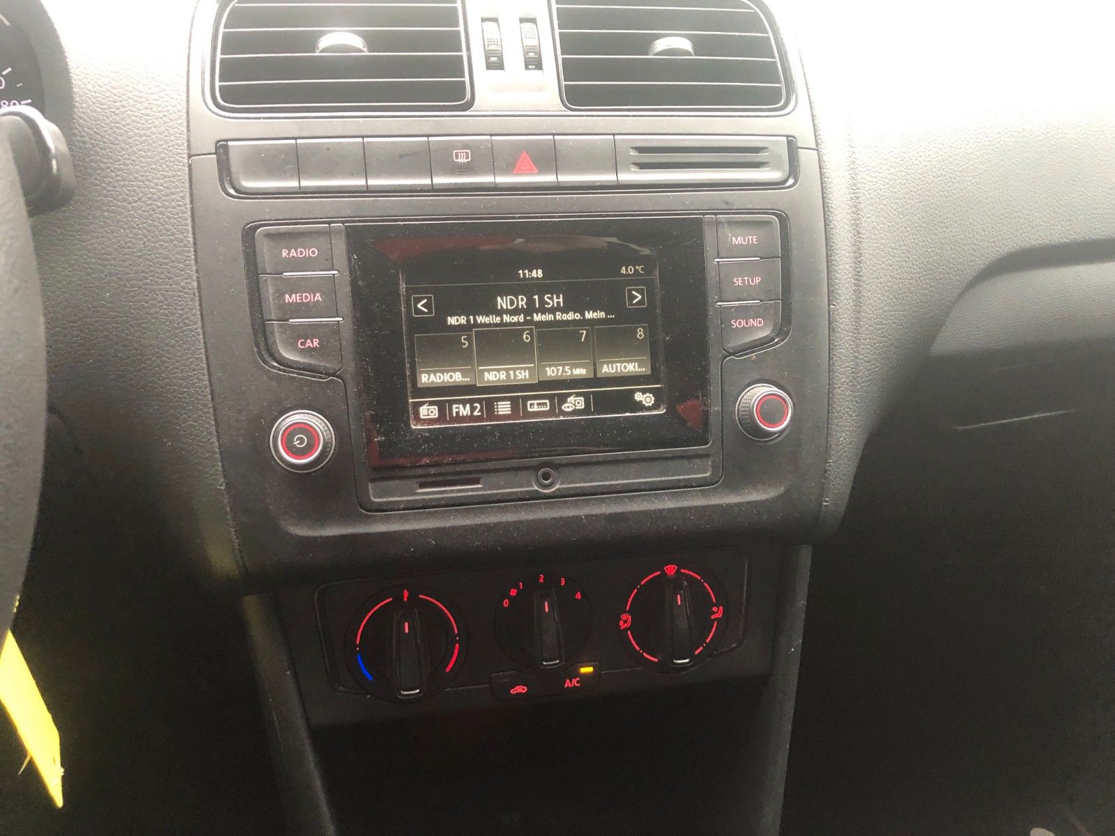 Fahrzeugabbildung Volkswagen Polo V Trendline Heckschaden