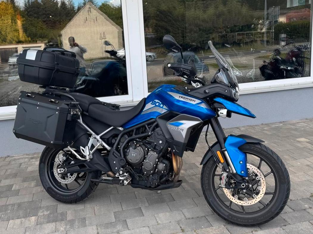 Triumph Tiger 900 GT Pro mit Koffersystem 1 Hand