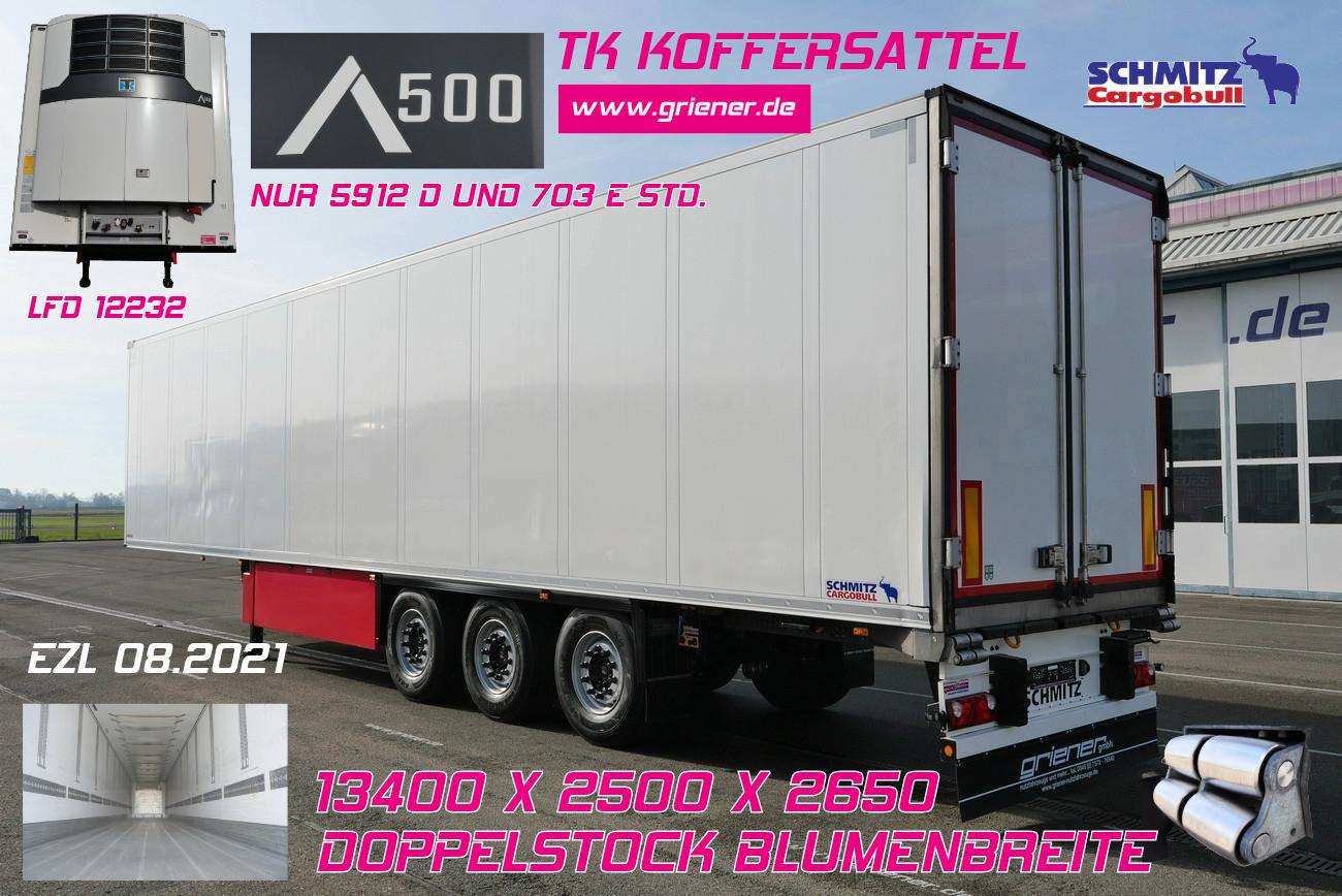 Schmitz Cargobull SKO 24/DOPPELSTOCK BLUMEN TK A500 DRP FP 45