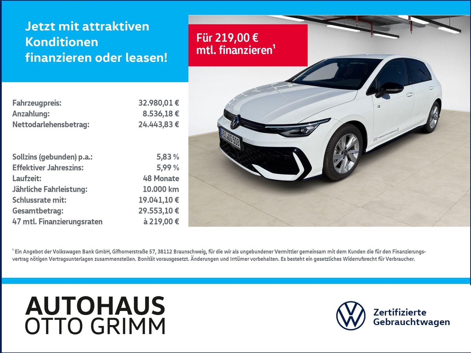 Volkswagen Golf VIII 1.5 eTSI DSG R-Line Kamera LED foto 1