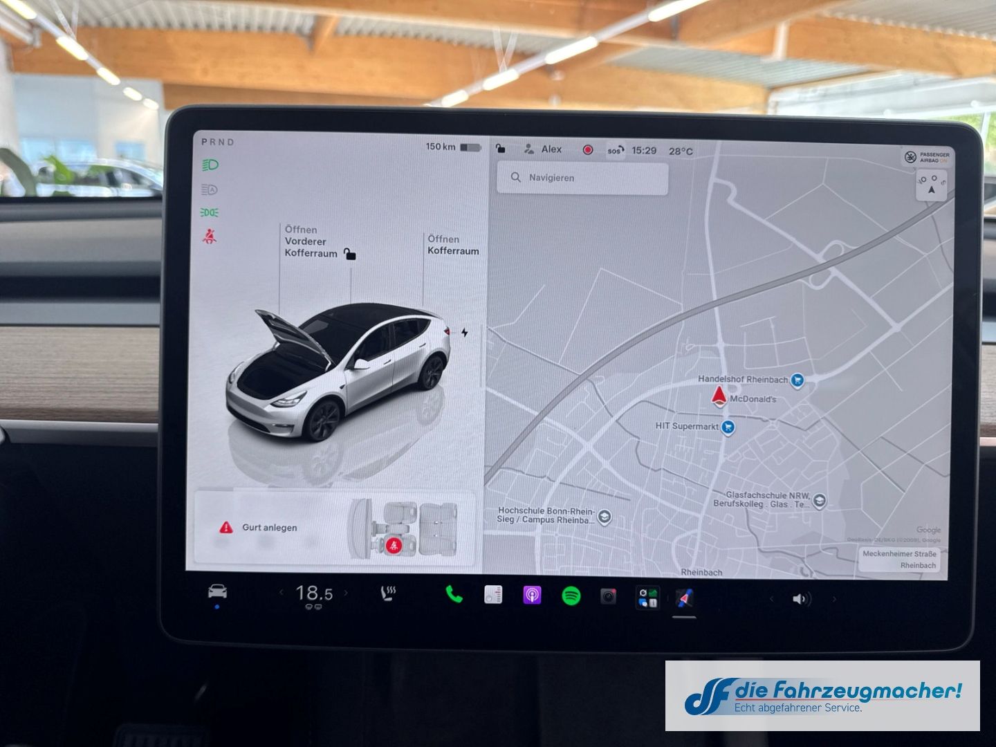 Fahrzeugabbildung Tesla Model Y RWD Panorama Navi Soundsystem LED ACC WL