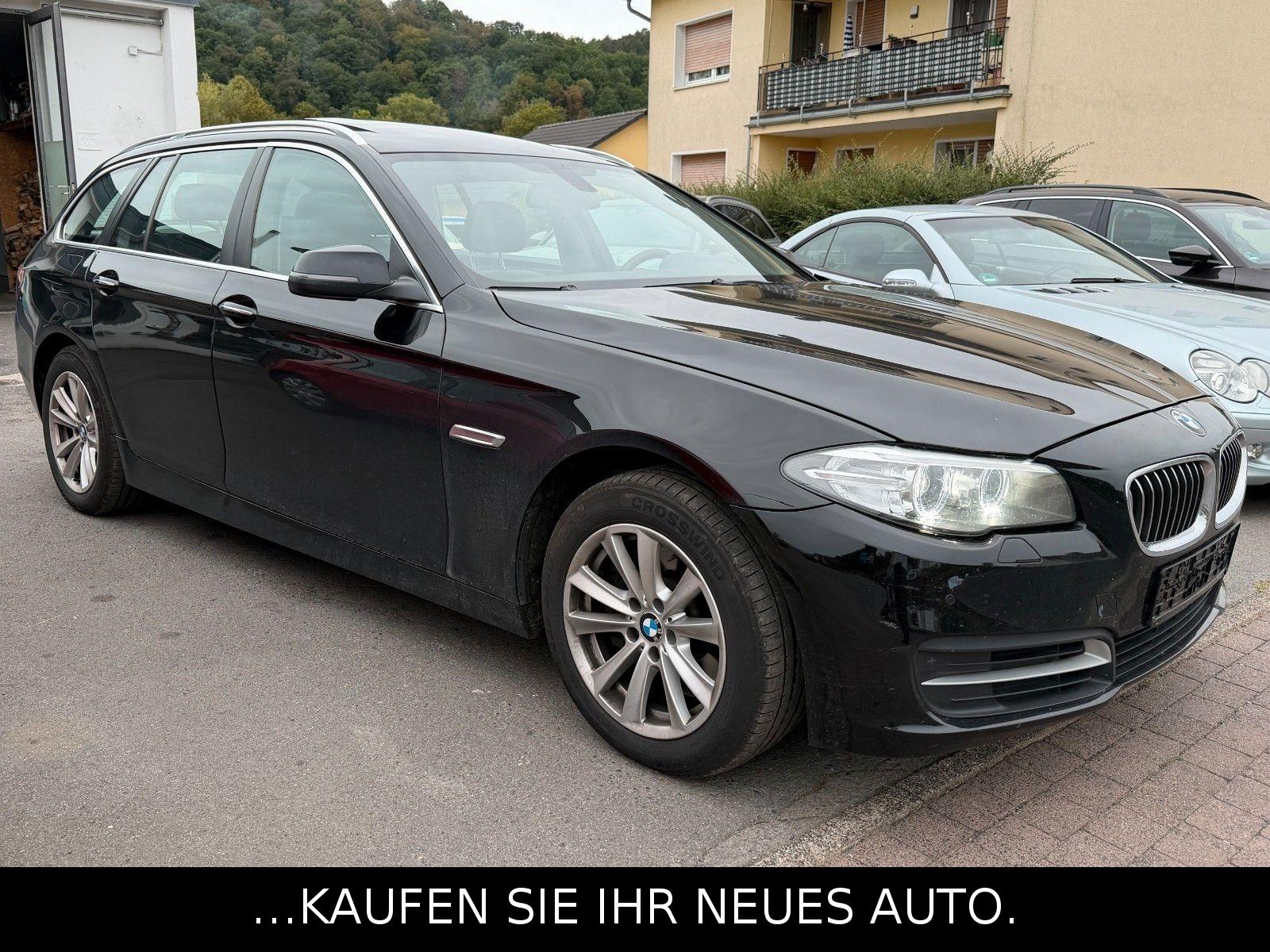 BMW 520 2014 — вигляд ззаду