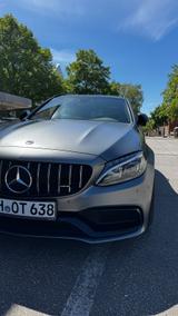 Mercedes-Benz C 63 T AMG ohne OPF matt grau serv. neu v-max - Mercedes-Benz C 63 AMG Gebrauchtwagen in Hamburg