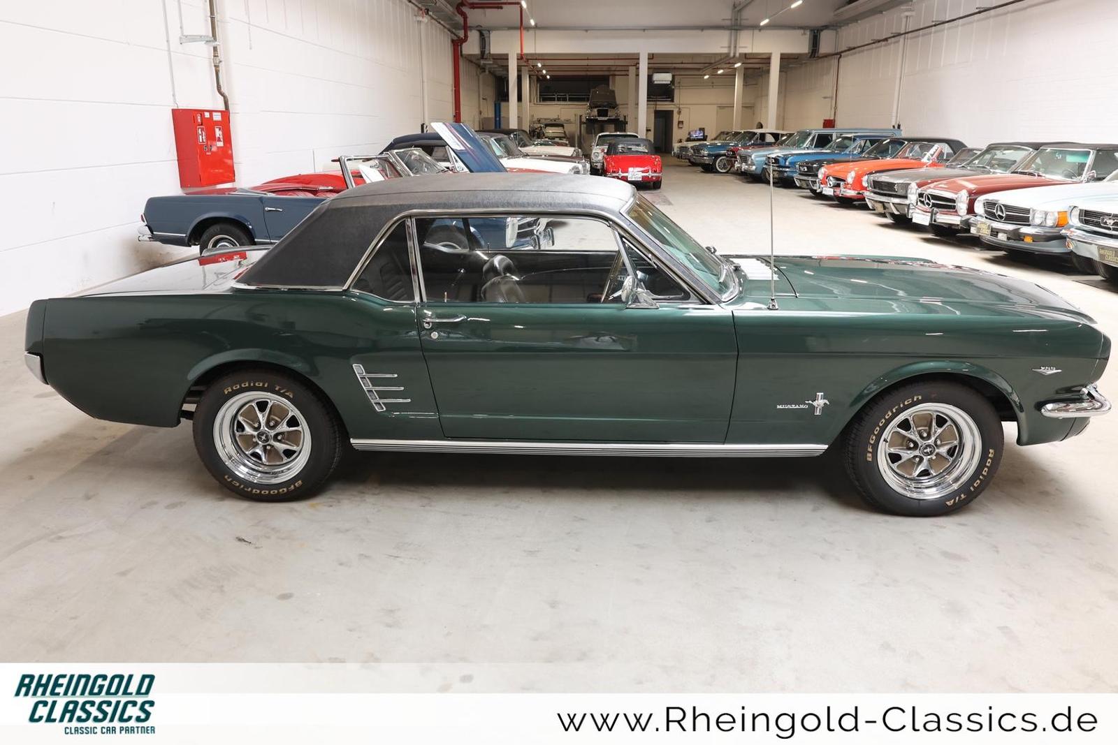 Ford Mustang 289 Coupé V8 Bullitt Green, Automatik