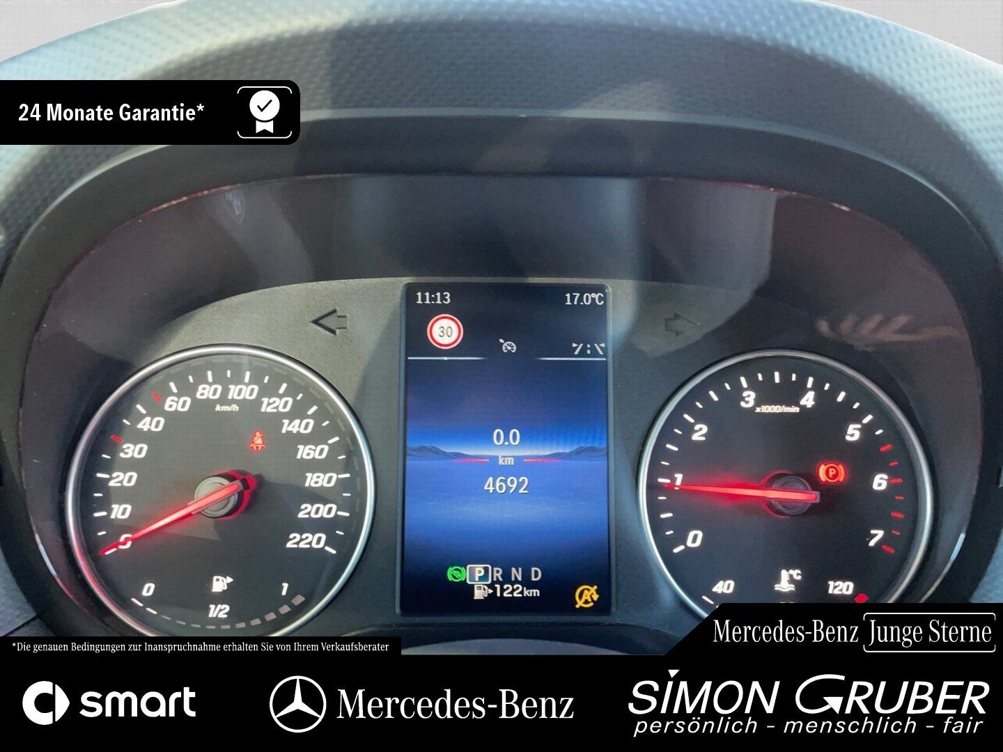 Fahrzeugabbildung Mercedes-Benz Citan 113 Standard Aut. LED Navi Kamera 3 Sitzer