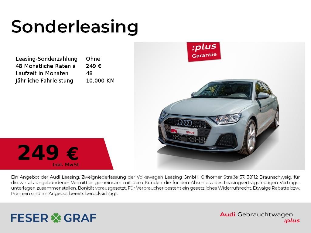 Abbildung Leasingangebot Audi A1 SB 30TFSI S tronic adv. PDC/SHZ/CarPlay
