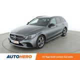 Mercedes-Benz C-Klasse C 200 T AMG Line Aut.*NAVI*CAM*TEMPO* - mit Hybrid-Antrieb: Grau, Fernlichtassistent