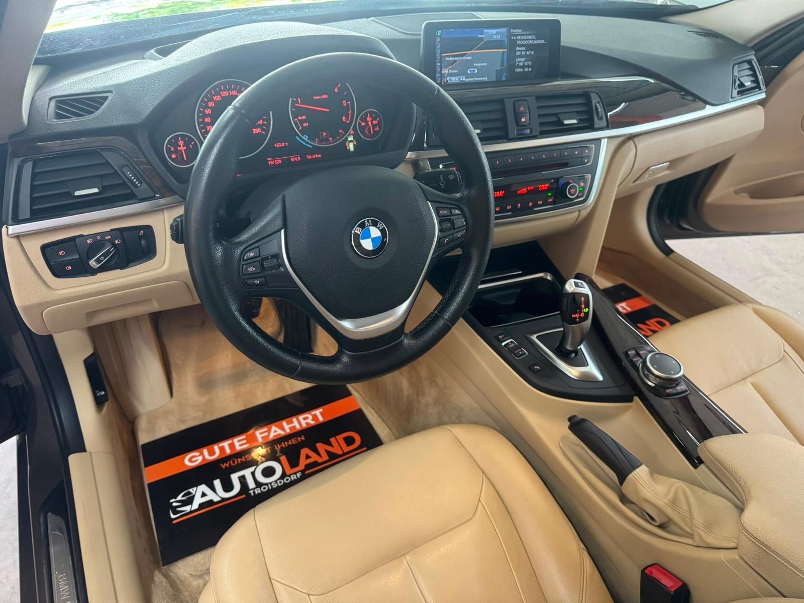 BMW 320D 2.0 184ch LUXURY LINE BVA Sièges chauffants cuir HUD Historique présent - 2EME MAIN