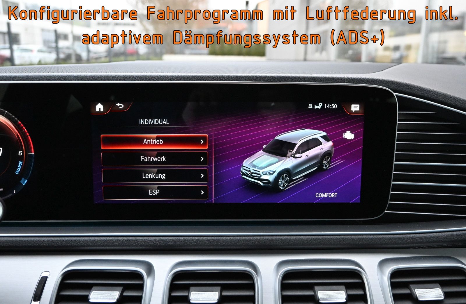 Fahrzeugabbildung Mercedes-Benz GLE 350 de 4MAT. AMG LINE °ACC°AHK°AIRMATIC°HUD°