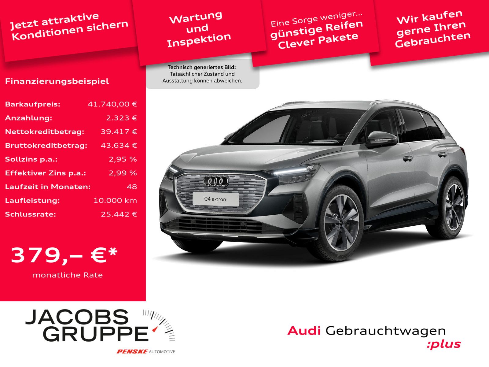AUDI Q4 40 AHK/Kamera/LED/Keyless-Go/ACC/MMI-Plus