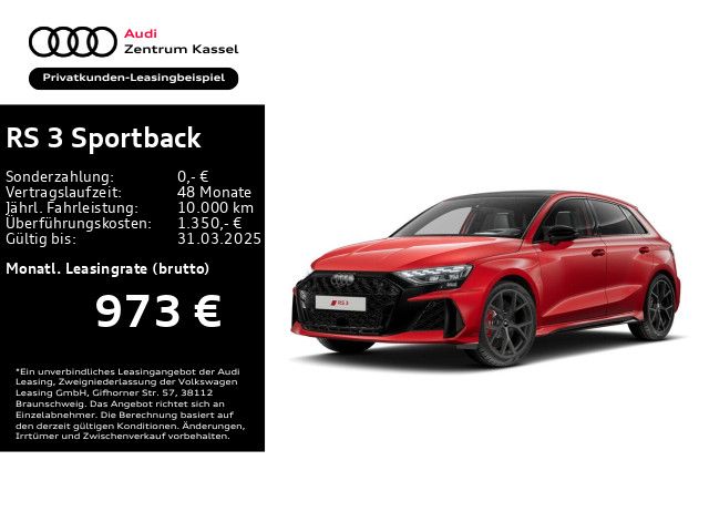 Audi RS 3 Sportback Matrix Pano Navi HeadUp Sonos