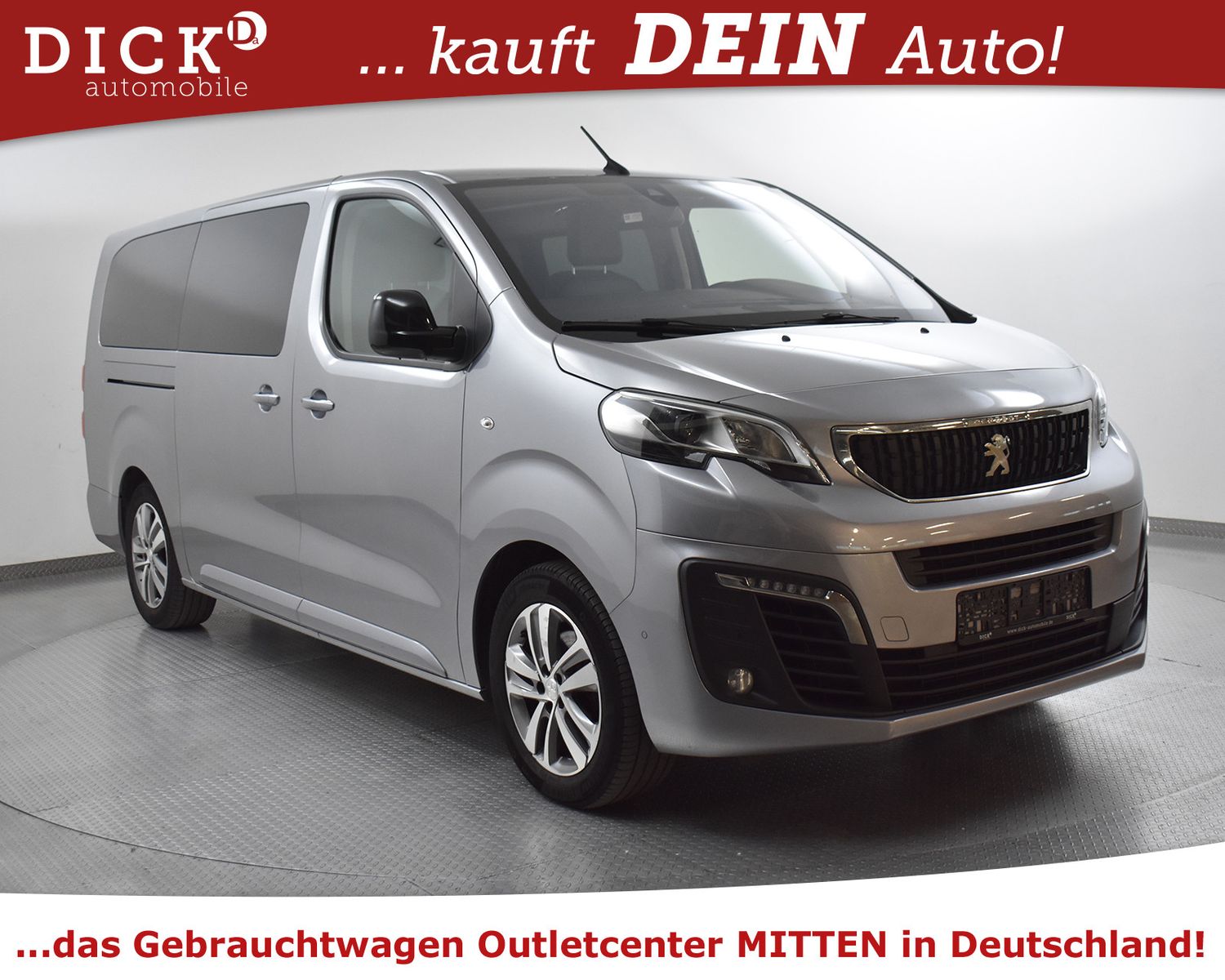 Fahrzeugabbildung Peugeot Traveller 2.0 L3 PANO+STHZ+XEN+KAM+AHK+LEDER+VOL