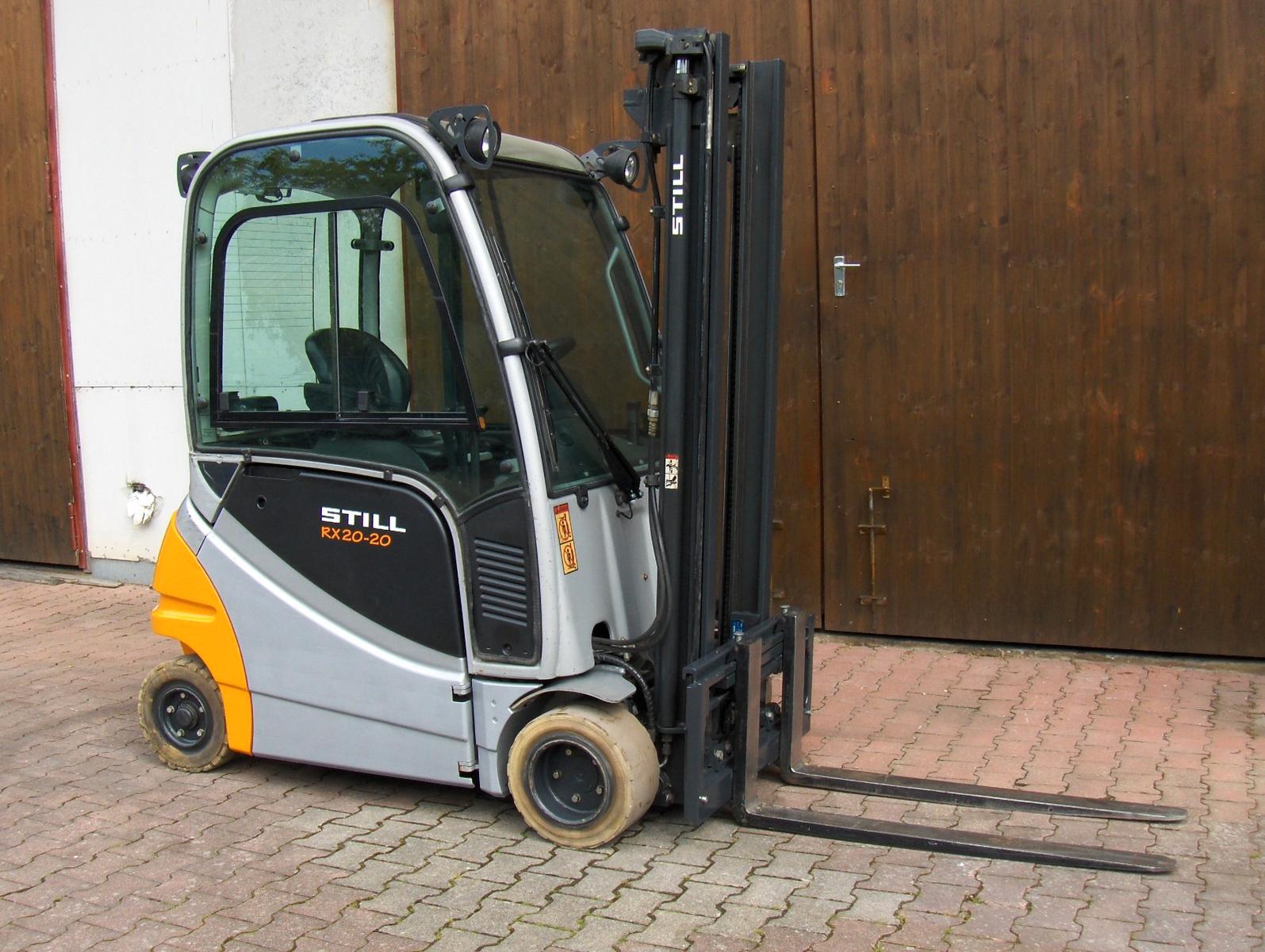 Still RX 20-20 Elektrostapler Kabine, Seitenschieber