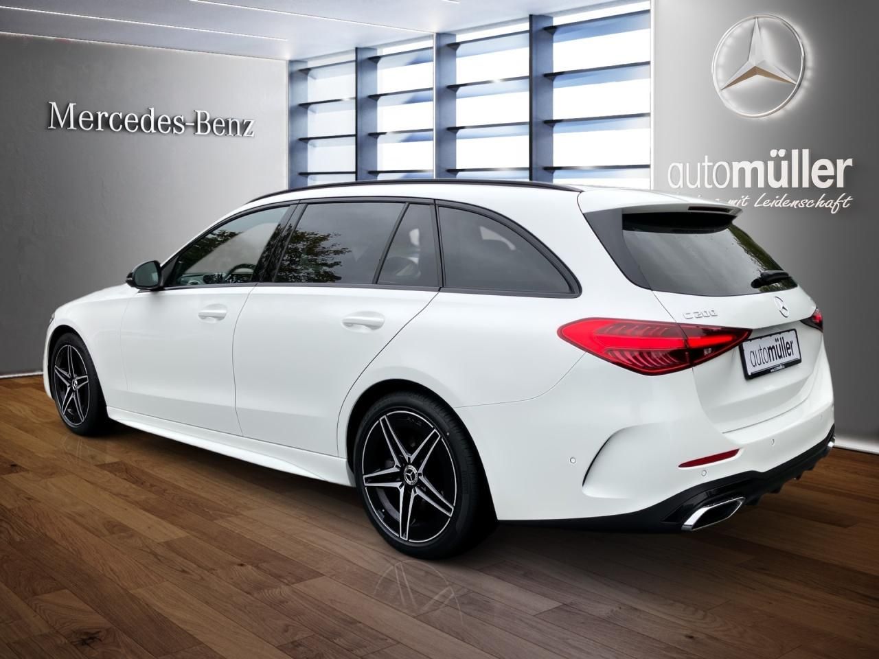 Fahrzeugabbildung Mercedes-Benz C 200 4M T AMG AHK+Night+Totw+Ambi+AdvSound+Kam