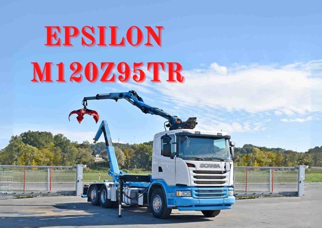 Scania G 440 * Abrollkipper * EPSILON M120Z95TR* TOP