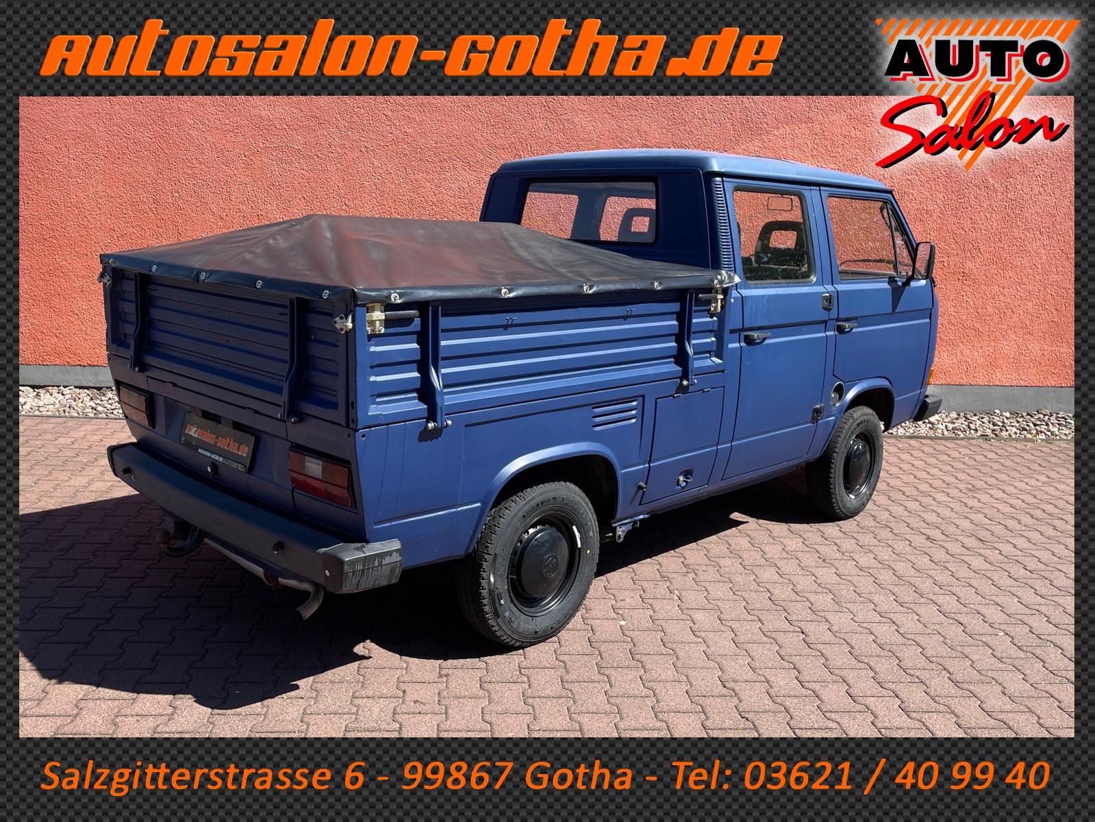 Volkswagen T3 DOKA Pritsche Typ 245/247 1.9 Turbodiesel HKZ