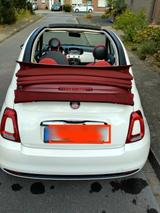 Fiat 500 Cabrio weiss - Fiat: 500 Weis