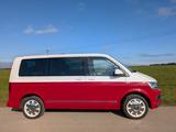 Volkswagen T6 Multivan Generation Six, AHK,Navi,Cam,Klima. - rote Volkswagen T6 Multivan
