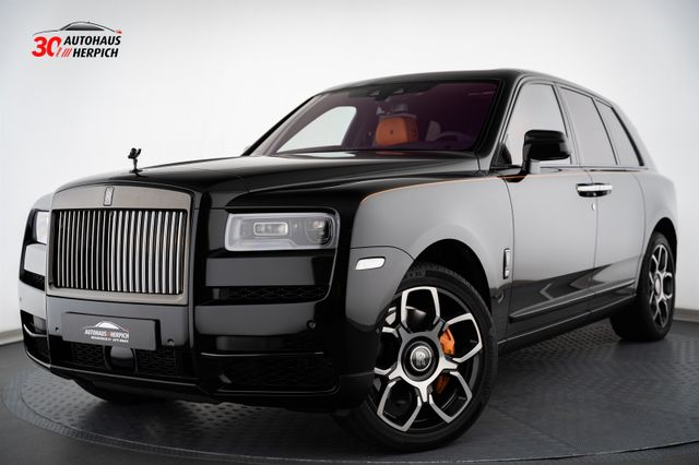 Rolls-Royce Cullinan Black Badge Black & Mandarin 22" 4.Seat