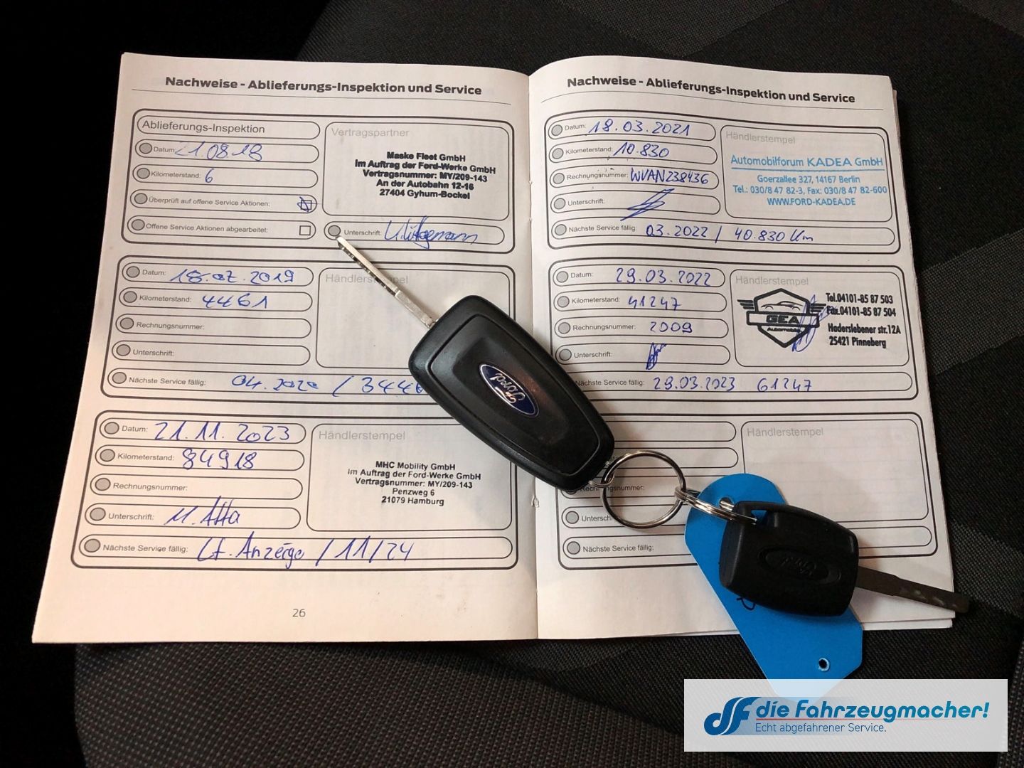 Fahrzeugabbildung Ford Transit Connect Kombi Trend 1.5 TDCi Notbremsass