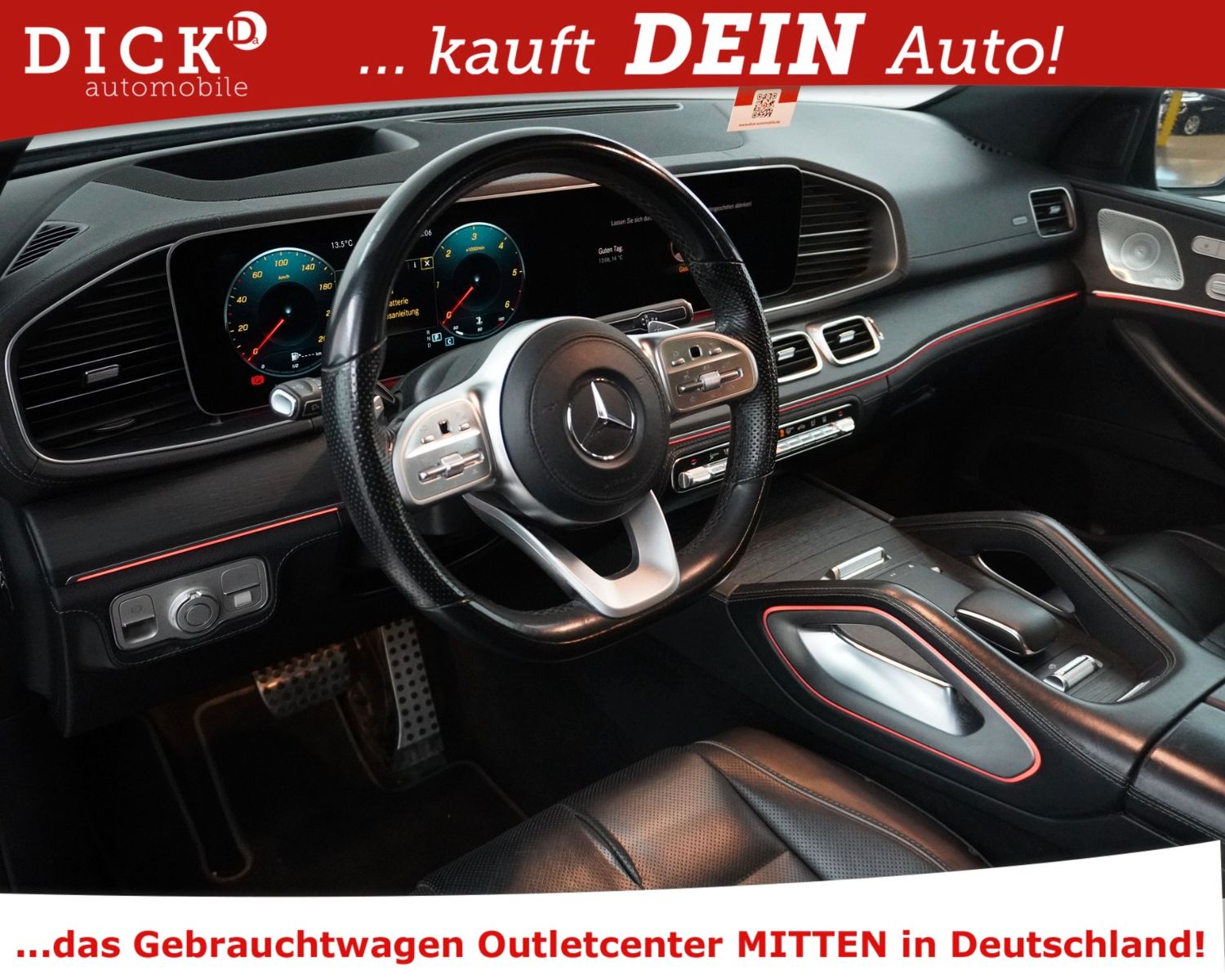 Fahrzeugabbildung Mercedes-Benz GLS400d 4M AMG Line EXCLUS NIGHT LUFT+PANO+VOLL+