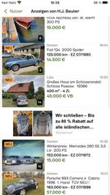 Fiat 124 2000 Spider     Vorsicht Obacht - Fiat Gebrauchtwagen von 1980