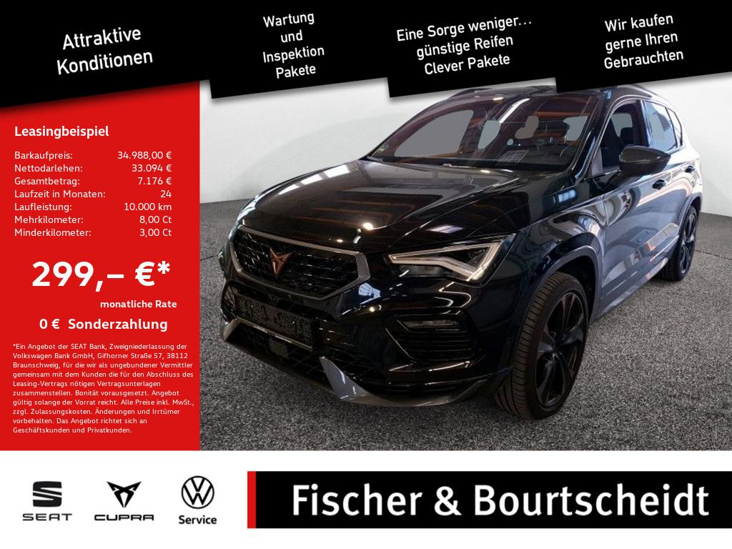 Cupra Ateca 2.0 TSI VZ 4Drive NAVI ACC FACEL. LED 360°