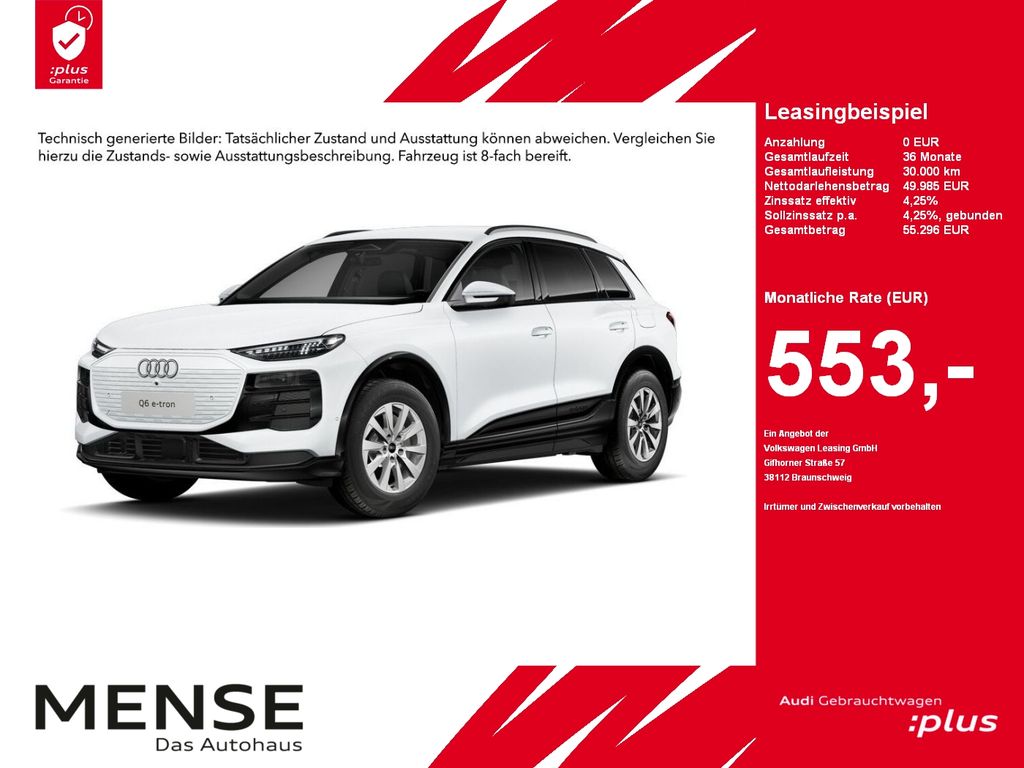Angebot ansehen Audi Q6 e-tron