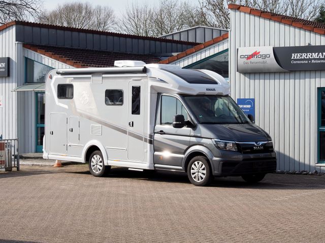 Teilintegrierter Knaus Van-TI Plus 650 MEG Platinum Edition. MAN bei Caravan-Herrmann in Mülheim an der Ruhr