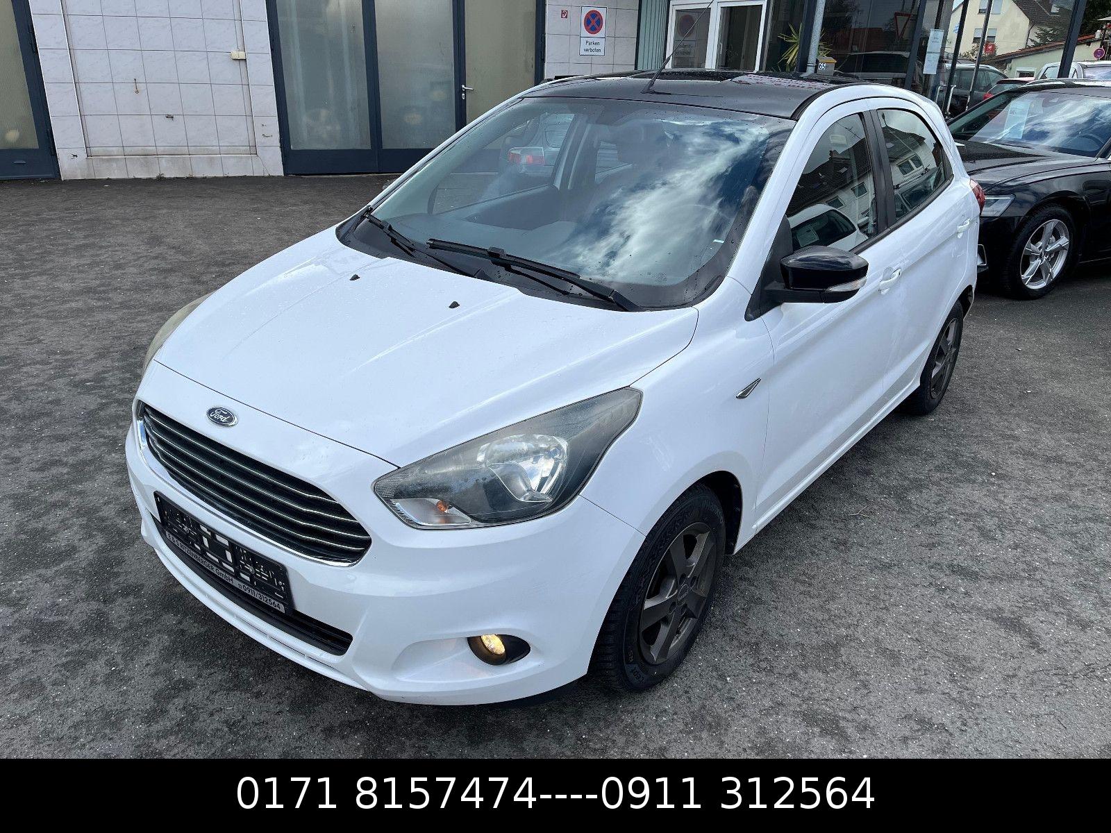 Ford KA+ Black / White  aus 1.Hand
