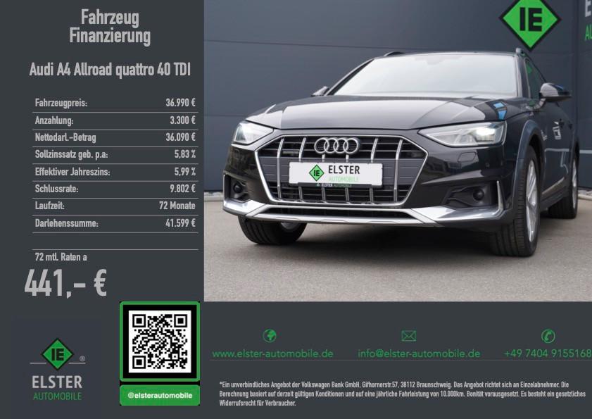 Audi A4 Allroad qu.40TDI,AHK,Kamera,Navi,ASG 1/2028