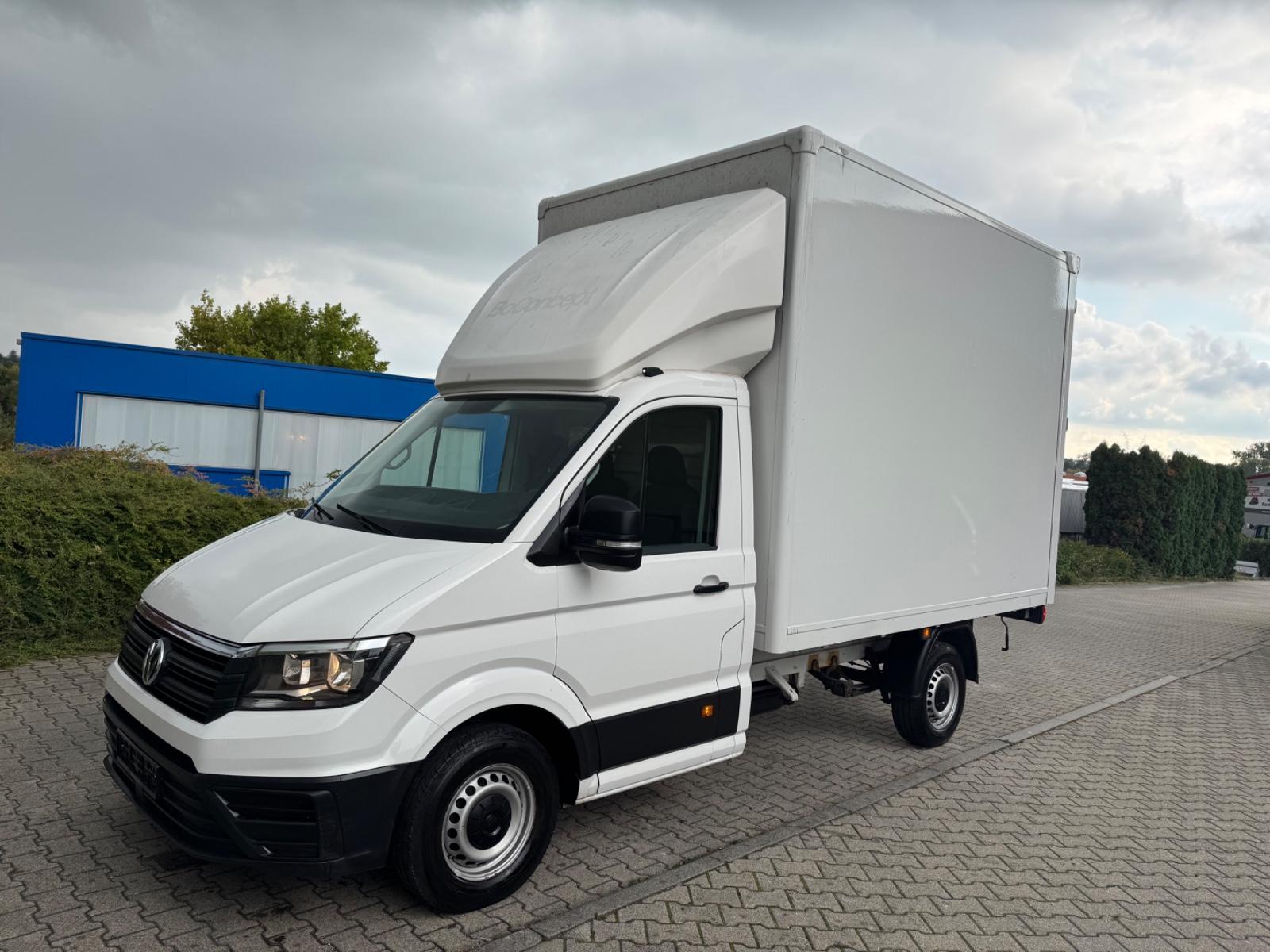 Volkswagen Crafter Koffer Maxi Hoch Klima R-Cam Navi ACC