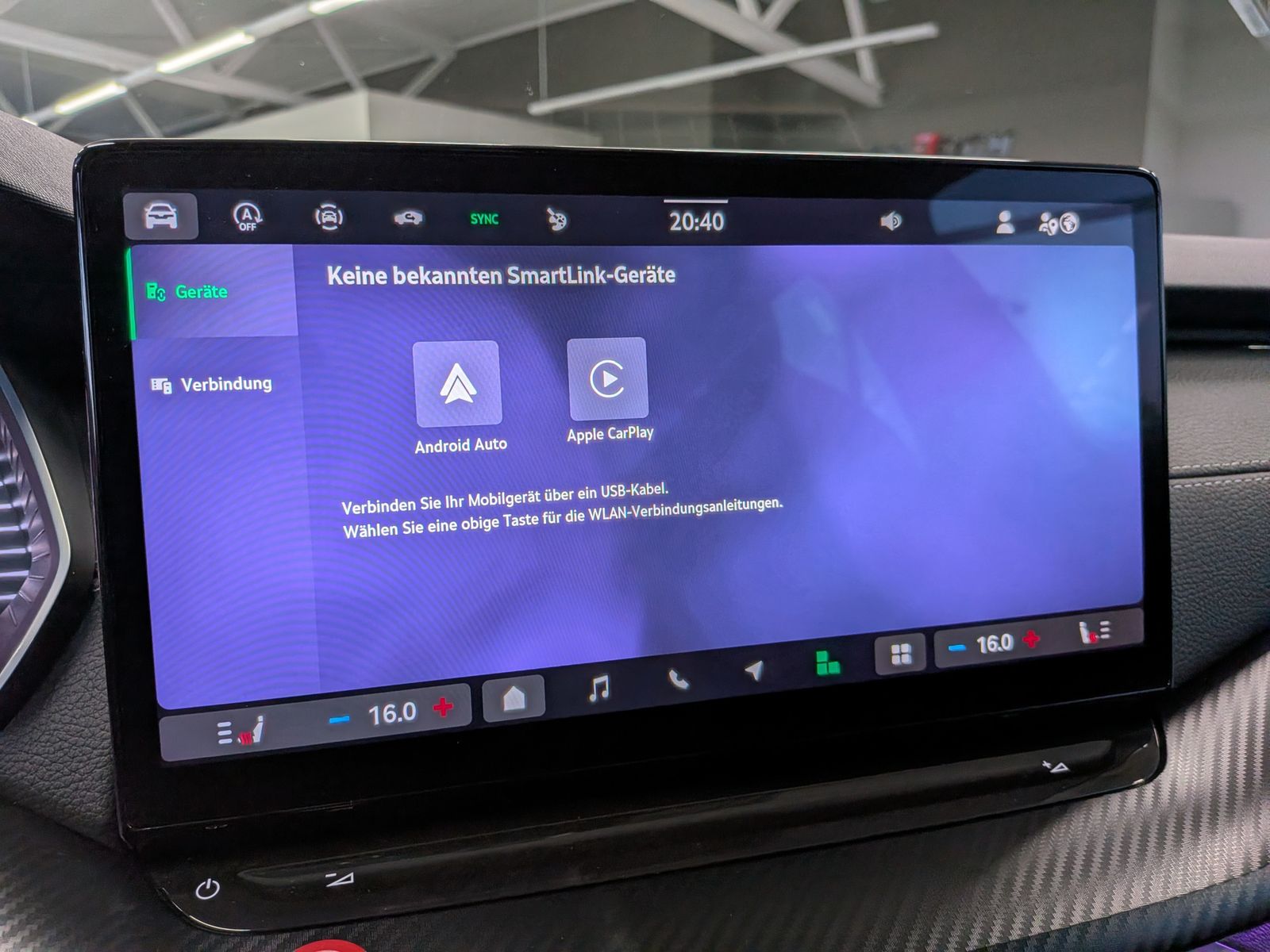 Fahrzeugabbildung SKODA Octavia 2.0 TDI DSG Sportline Matrix 5J-Garantie