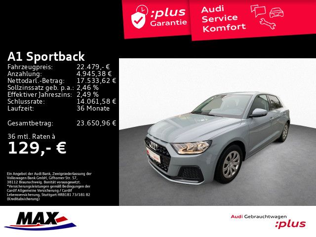 A1 Sportback 25 TFSI +SHZ+TEMPOMAT+PDC+CARPLAY++