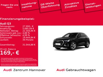 Audi Leasingangebot: Audi Q3 35 TFSI advanced DAB LED