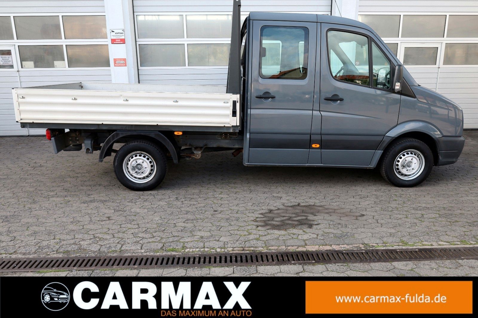 Fahrzeugabbildung Volkswagen Crafter Pritsche 35 mittel L2 Doppelkabine Klima