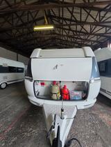 Hobby 545 KMF de Luxe, Doppelstockbett,2000 Kg, Garage - Hobby Wohnwagen Kmf 545