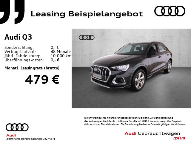 AUDI Q3 40 TDI qu. Adv. S tronic *ACC*NAV+*R-CAM*SHZ*