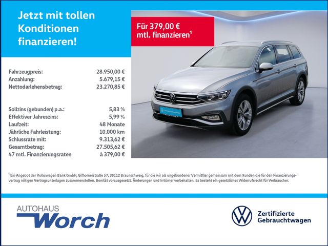 Passat Alltrack 2.0 TDI DSG STHZ+KAMERA+AHK