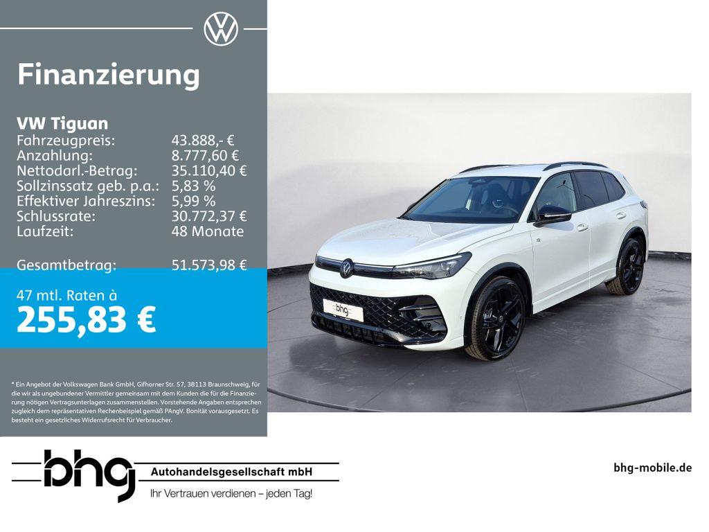 Tiguan R-Line 1,5 l eTSI OPF  (150