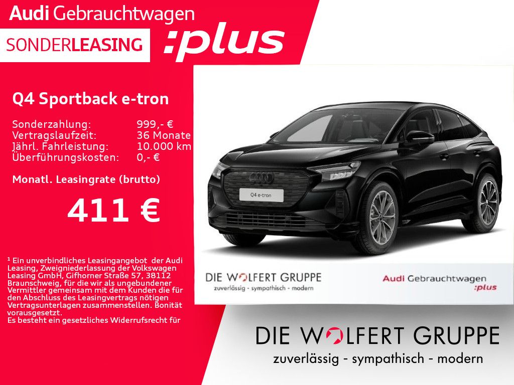 Audi Q4 Sportback e-tron 40 ACC+HEADUP+KAMERA+AHK