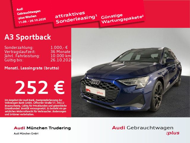 Audi A3 Sportback 40 TFSI e S tronic ACC/Virtual/Navi
